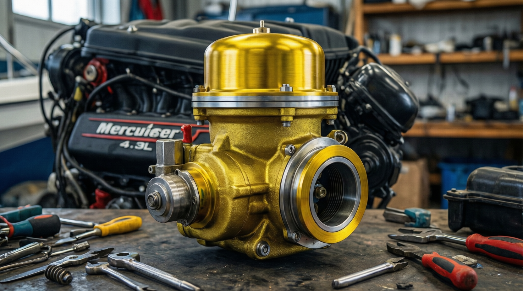 Mercruiser 4.3L Carburetor Replacement Guide: 807764A1 Install and Tune