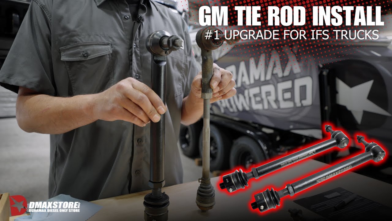 How to install Tie Rods on your GM Truck | Dmax XD Tie Rod Upgrade - Diesel Truck Tutorial
