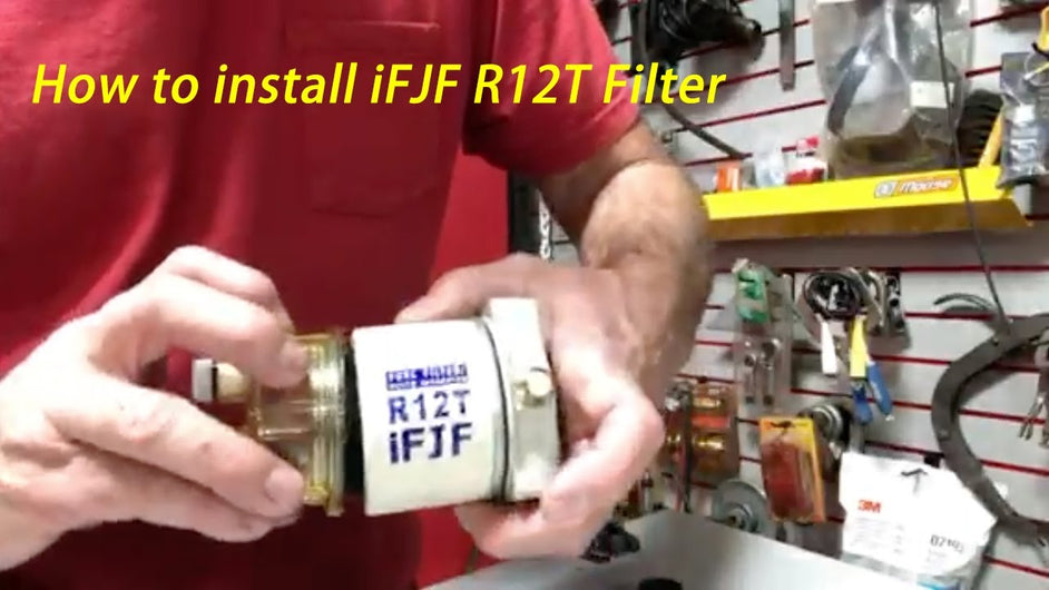 iFJF R12T Fuel Filter/Water Separator Install Guide (10 Mins)