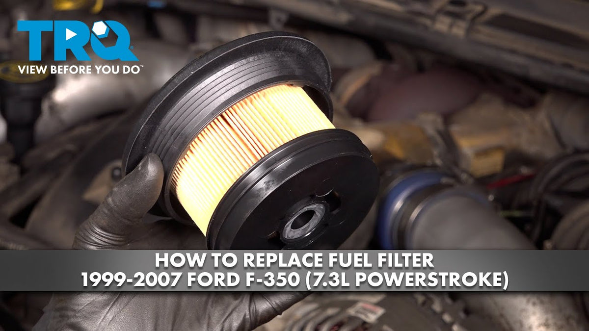 7.3L Powerstroke Fuel Filter Replacement (1999-2003 Ford F-250/F-350) - Diesel Truck Tutorial