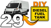 DIY ABS Diesel Fuel Tank for Camper Vans – Under-Van Installation - Diesel Truck Tutorial