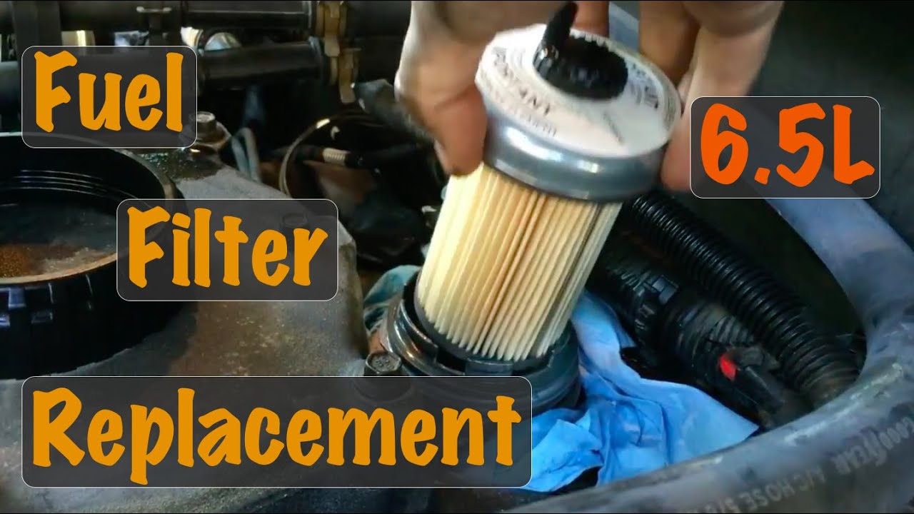 6.5L Diesel Fuel Filter Replacement: Chevy & GMC Truck Guide (1994-2000)