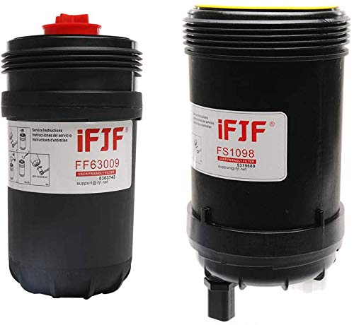 FF63009 FS1098 Fuel Water Separator with PCV Valve for B6.7 ISB6.7/QSB6.7 ISL8.9 ISL9 QSL9 L9 Diesel Engine 5303743 5319680