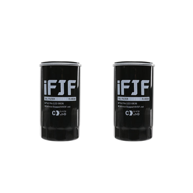 iFJF 2Pcs Cummins RV QG 5500 7000 Series HGJAA HGJAB 122-0836 Oil Filter Replace 01220836 B7238 PH2875 PH10027