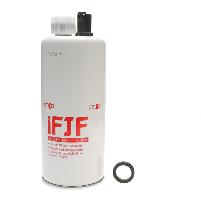 FS1003 Fuel Water Separator Filter for ISB ISC ISL ISLE ISM N14 QSC QSL QSM PX8 MBE900 3406889 P564872 PS8687 LFF1003