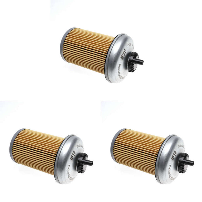 3Pcs TP1256 Fuel Filter Element for AM General Hummer 1994-2001 6.5L Chevy/GMC C1500 C2500 C3500 K1500 K2500 K3500 with Cap