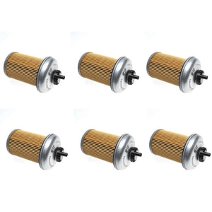6-Pack Fuel Filter for 1992-2002 Chevy GMC 6.5L Diesel — Bulk Value Suburban Silverado Sierra Hummer H1 — TP1256