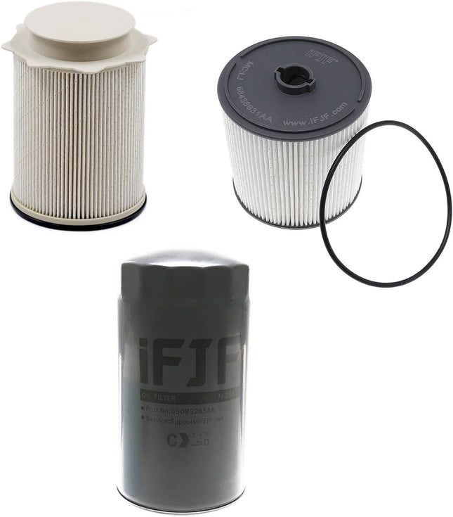 68436631AA 68157291AA Fuel Filter 5083285AA Oil Filter for 2019-2020 Ram 2500-5500 6.7L Diesel Engines