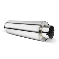 4" Inlet 4" Outlet 20" Overall Length Mu — Full Muffler View