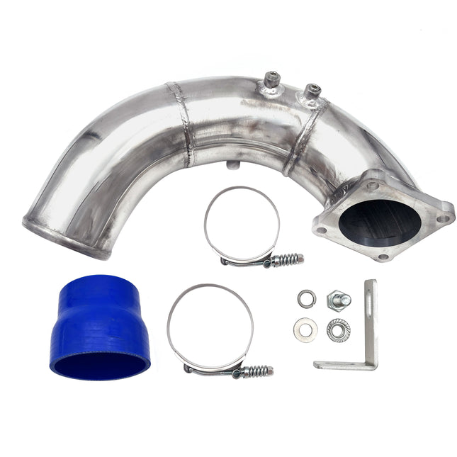 iFJF 1994-1998 5.9L 12V Dodge Cummins Diesel 3.5" Air Intake Elbow Charge Pipe Generic