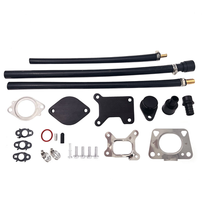 iFJF 2017-2021 6.6L Chevy GMC Duramax L5P diesel EGR Valve Cooler Delete kit