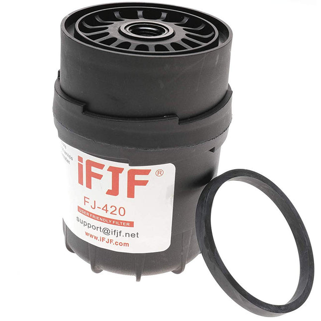 FF42000 Fuel Filter for FF42001 FF5494 User-Friendly Version of FF5018 FF5033 FF5052 3903640 3931065 3" Diameter Spin-on