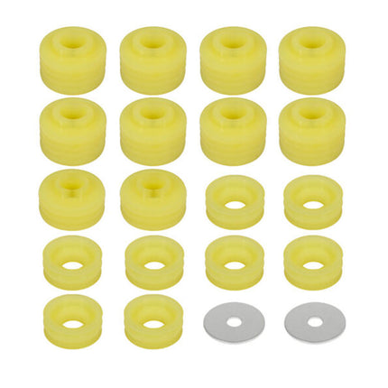 iFJF KF04050BK Body Cab Mount Bushing Kit Yellow For 1999-2017 Ford F250 F350 Super Duty 2WD/4WD