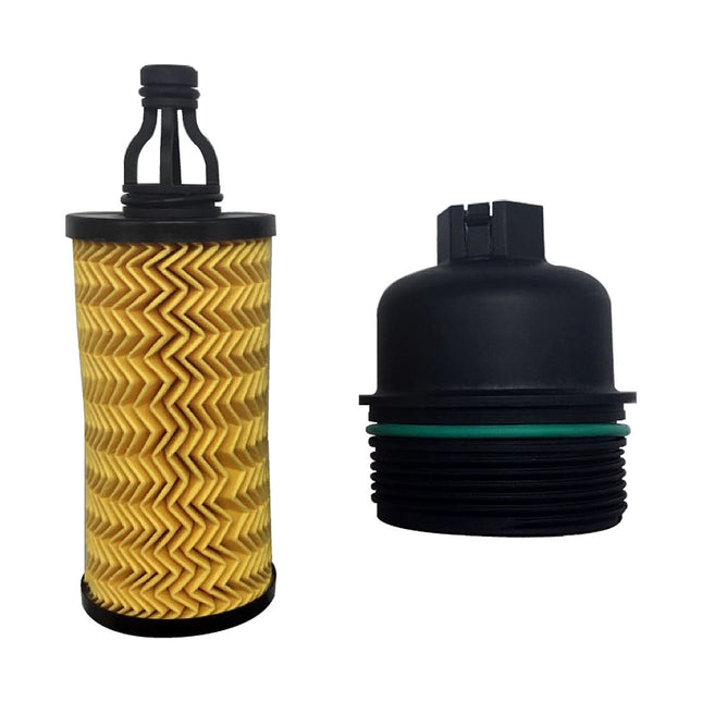 iFJF 2014-2019 Maserati Ghibli Quattroporte V6 3.0L 2017-2020 Lavante 311401 Oil Filter and Housing Cap