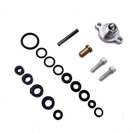 iFJF 1999-2003 7.3L Ford F250 F350 F450 F550 Powerstroke Diesel Fuel Pressure Regulator Valve Cap Blue Spring Kit