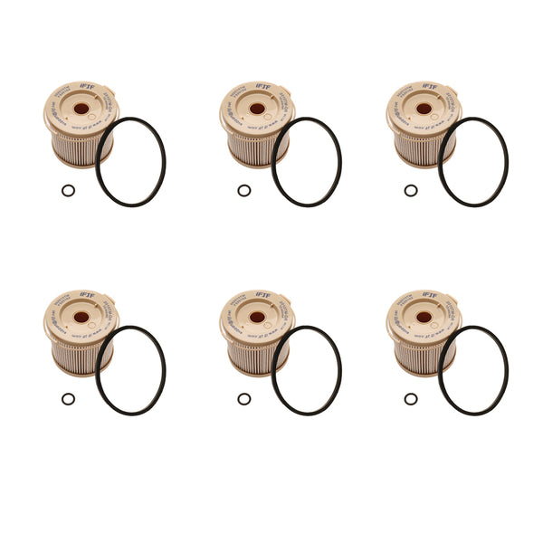 6Pcs 2010TM-OR Fuel Filter for 500 Marine Turbine Series 10 Micron Primary or Secondary/Final Filtration FS20102 TP995
