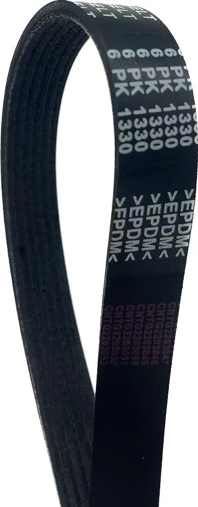 iFJF 6PK1330 Serpentine Belt 6 Ribs 52.36 inch for Intrepid 2002-2004 K3500 1990 C230 1999-2000 SLK230 1998-2000 Altima 1995-1997 EPDM