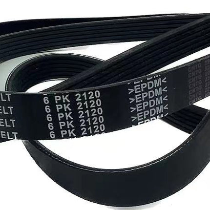 iFJF 6PK2120 Serpentine Belt 6 Ribs 83.46 inch for DeVille 1996-1997 Eldorado 1996 Seville 1996 Camaro 1997 F-150 1997 Focus 2000-2004