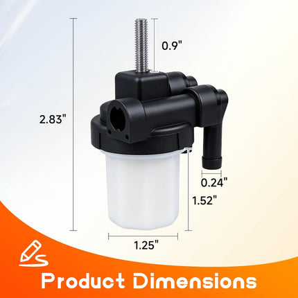 879884T Cartridge Fuel Filter for Mercury Mariner Outboard - Detail View 3 - iFJF