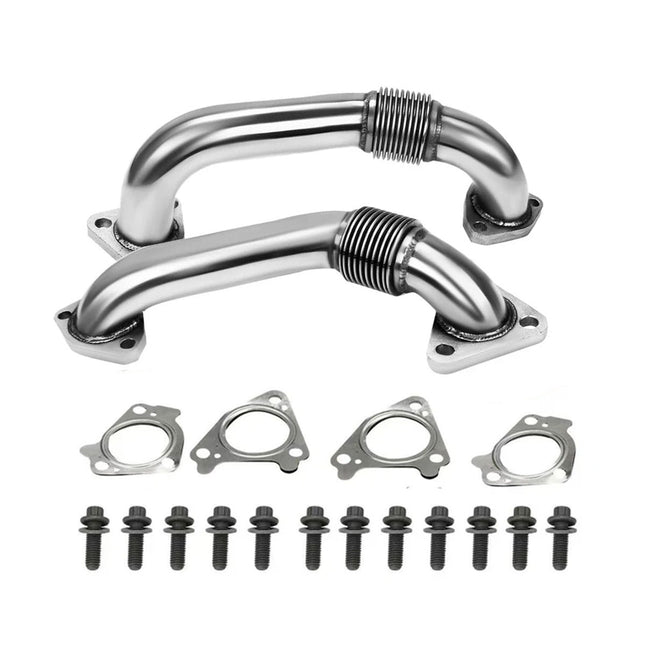 iFJF 2001-2016 6.6L Chevrolet Chevy GMC Duramax LB7 LLY LBZ LMM LML Exhaust Up-Pipe