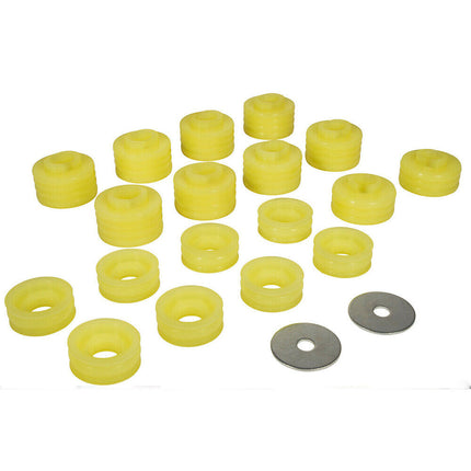 iFJF KF04050BK Body Cab Mount Bushing Kit Yellow For 1999-2017 Ford F250 F350 Super Duty 2WD/4WD