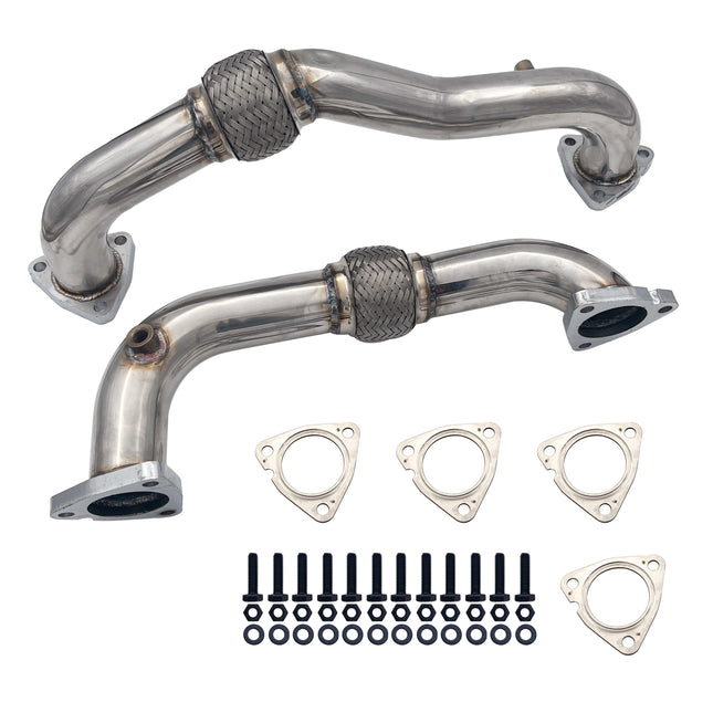 iFJF 2008-2010 6.4L Ford Powerstroke Diesel Heavy Duty Exhaust Up-Pipe