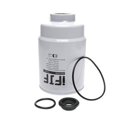 for Duramax 6.6L 2001-2016 Chevy Silverado/GMC 2Pcs TP3018 Fuel Filter for Sierr - angle view - 2500-4500