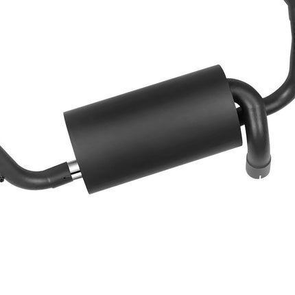 iFJF 2007-2023 2.0L 3.6L Jeep Wrangler JL Axle-Back Exhaust Catback Exhaust Dual Outlet 2WD 4WD