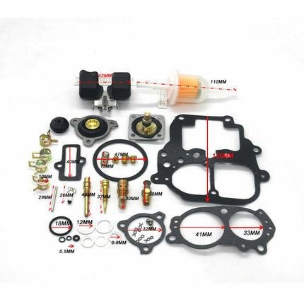 iFJF 15827A Carburetor Repair Kit For Toyota 22R Engine 2.4L 2BBL 1984 4Runner