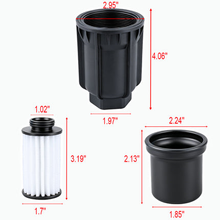 UF106 DEF Urea Filter Kit Replaces 4388378 A0001421089 U58/9 2122909 - DD13 DD15