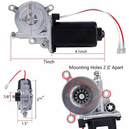 iFJF RV Motorhome Power Awning Motor for Solera Venture LCI Lippert 373566 266149