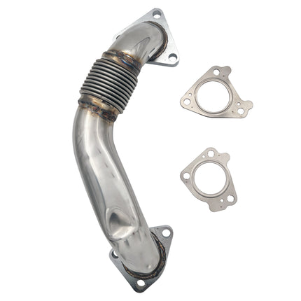 iFJF 2001-2016 6.6L Chevrolet Chevy GMC Duramax LB7 LLY LBZ LMM LML Exhaust Up-Pipe(Passenger Side)