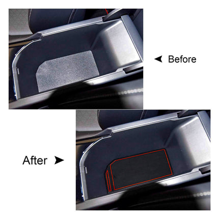 iFJF Door Liner Accessories Red For Toyota Camry Custom 2018-2019 Fit Cup Holder