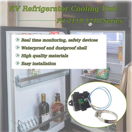 2118 1200 Series RV Refrigerator Temp Monitor Control Kit 637360