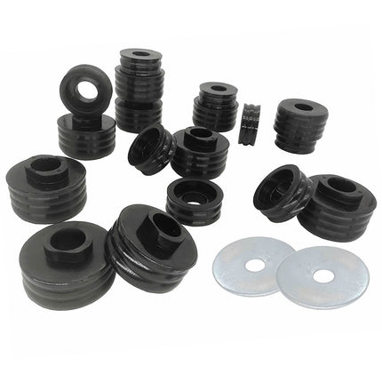 iFJF KF04050BK Body Mount Bushing Kits For 99-2017 Ford F-250/F-350 Super Duty