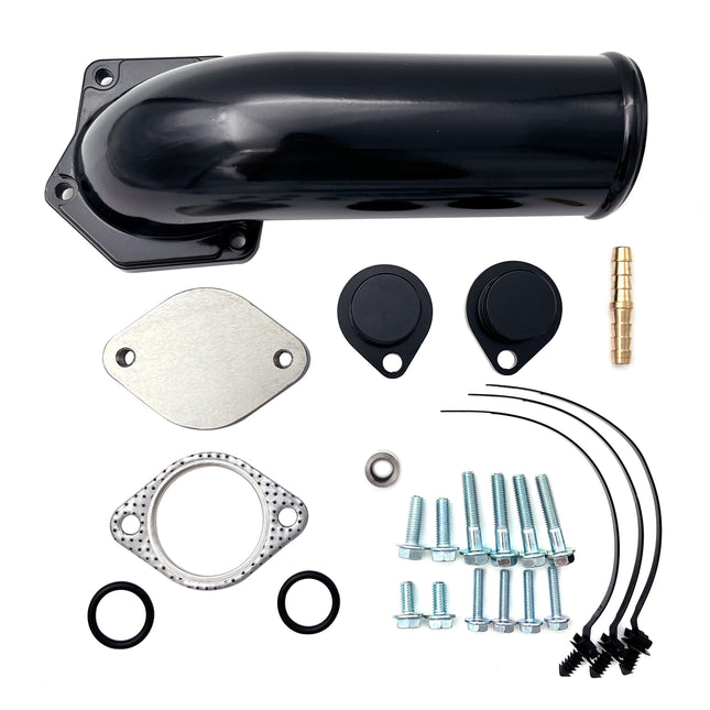 iFJF EGR Valve Delete Kit With Intake Elbow For 6.4 Powerstroke Diesel FORD 2008-2010 F250 F350 F450 F550