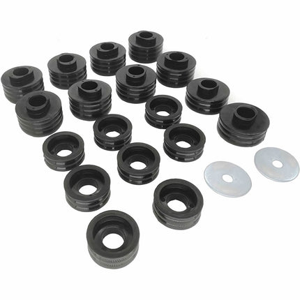 iFJF KF04050BK Body Mount Bushing Kits For 99-2017 Ford F-250/F-350 Super Duty