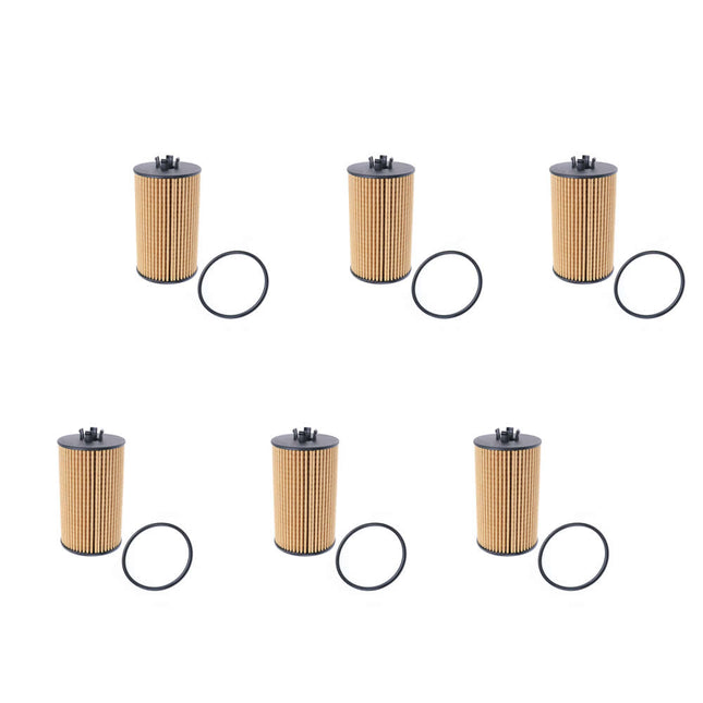 6Pcs PF2257G Oil Filter for Chevy Cruze 1.4L 1.8L 2011-2015 GMC Canyon 3.6L 2017-2020 Buick Encore 1.4L 2013-2020 55594651 93185674