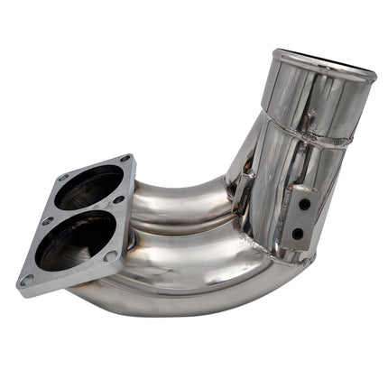 iFJF 2010-2014 6.7L Dodge Ram Cummins 3.5" High Flow Intake Manifold Elbow Horn Tube/EGR Throttle Cooler Valve