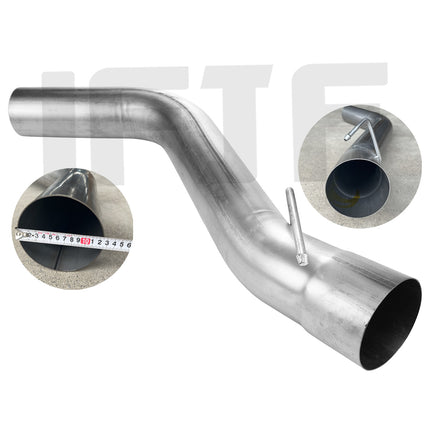 iFJF 2013-2018 6.7L Dodge Ram Cummins Diesel 5″ Turbo Back Exhaust DPF Delete Pipe (With Muffler)