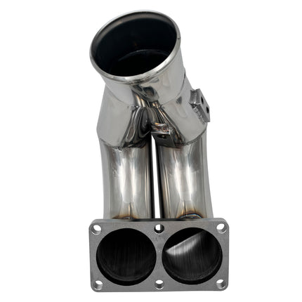 iFJF 2010-2014 6.7L Dodge Ram Cummins 3.5" High Flow Intake Manifold Elbow Horn Tube/EGR Throttle Cooler Valve