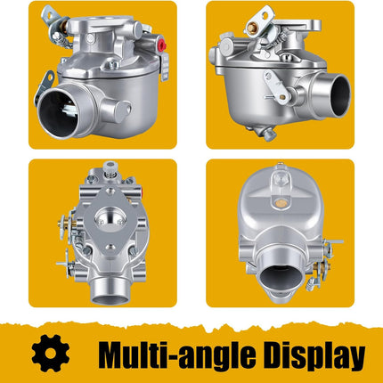 181643M91 Carburetor for Massey Ferguson TE20 TO20 TO30 — Mounting View