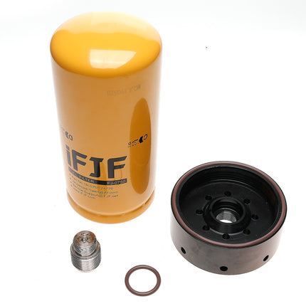 iFJF 2001-2016 Chevy GMC Sierra 2500HD 3500HD Duramax 6.6L V8 Diesel Engine LB7/LLY/LBZ/LMM/LML 1R-0750 Fuel Filter and Refit Head