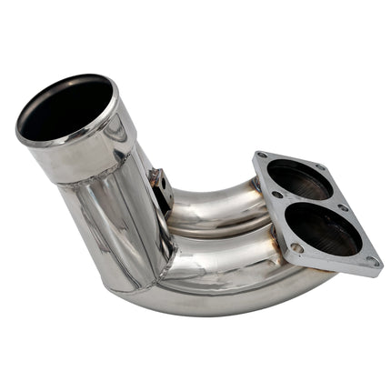 iFJF 2007-2018 6.7L Dodge RAM 2500 3500 Cummins Diesel 3.5inch High Flow Intake Manifold Elbow Tube Horn