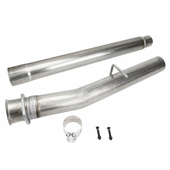 iFJF 2008-2010 6.4L Ford F250 F350 F450 F550 Powerstroke 4inch Cat & DPF Delete Pipe