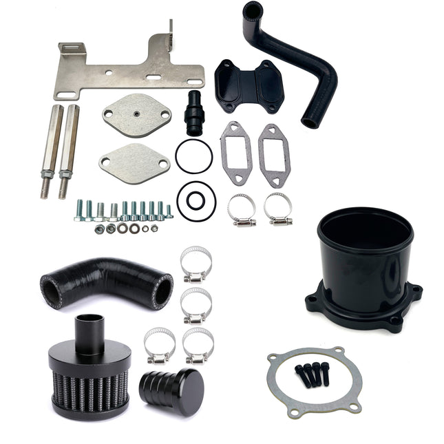 iFJF 2010-2014 6.7L Ram Cummins Throttle Cooler & EGR Valve Delete Kit