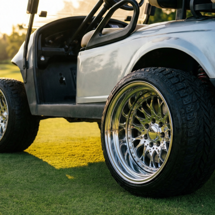 Golf Cart 8 Inch Wheel Covers Hub Caps Replacement for EZGO Club Car Y
