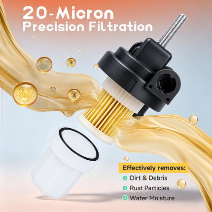 879884T Cartridge Fuel Filter for Mercury Mariner Outboard - Detail View 4 - iFJF