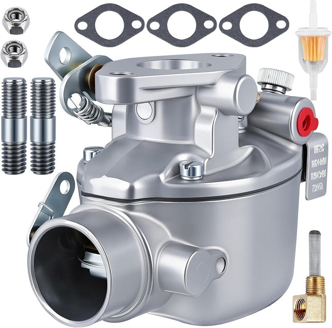181643M91 Carburetor for Massey Ferguson TE20 TO20 TO30 — Front View