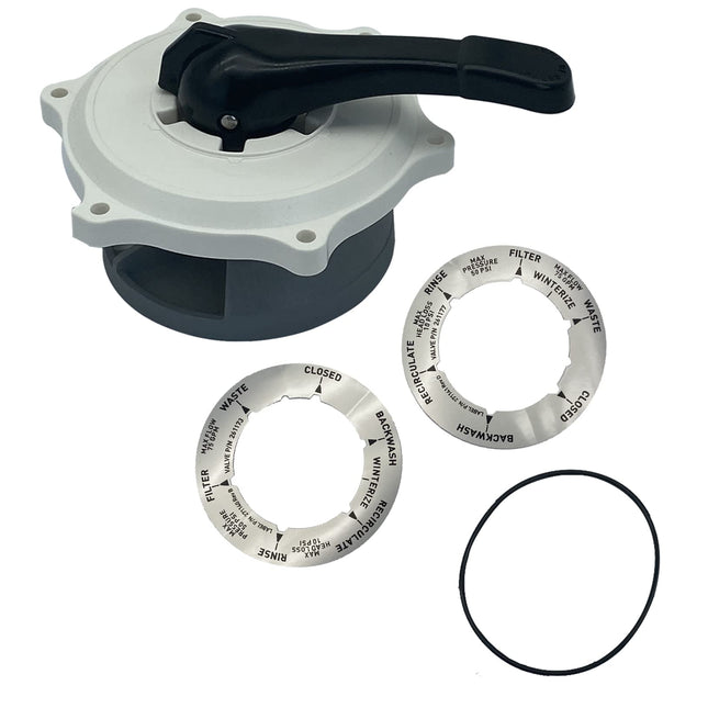 iFJF 270068 1-1/2‘’ ultiport Pool Valve Top Assembly for Top Side Mount Pool, Spa Multiport Valve